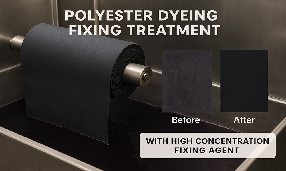Application and Advantages of High-Concentration Fiber Fixing Agent in Dispersed Dye Dyeing