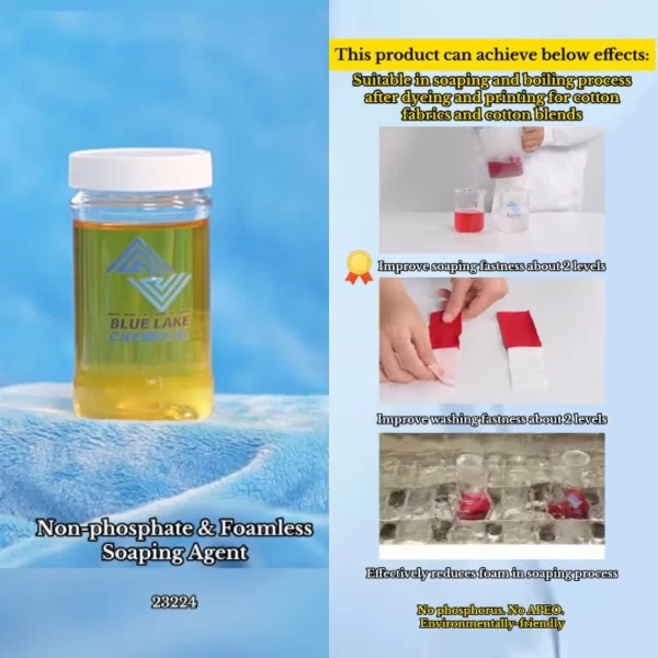 soaping agent in textile