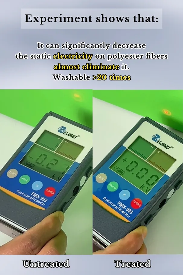 Quick Drying Agent To Upgrade the Comfort and Function of Polyester Fabric