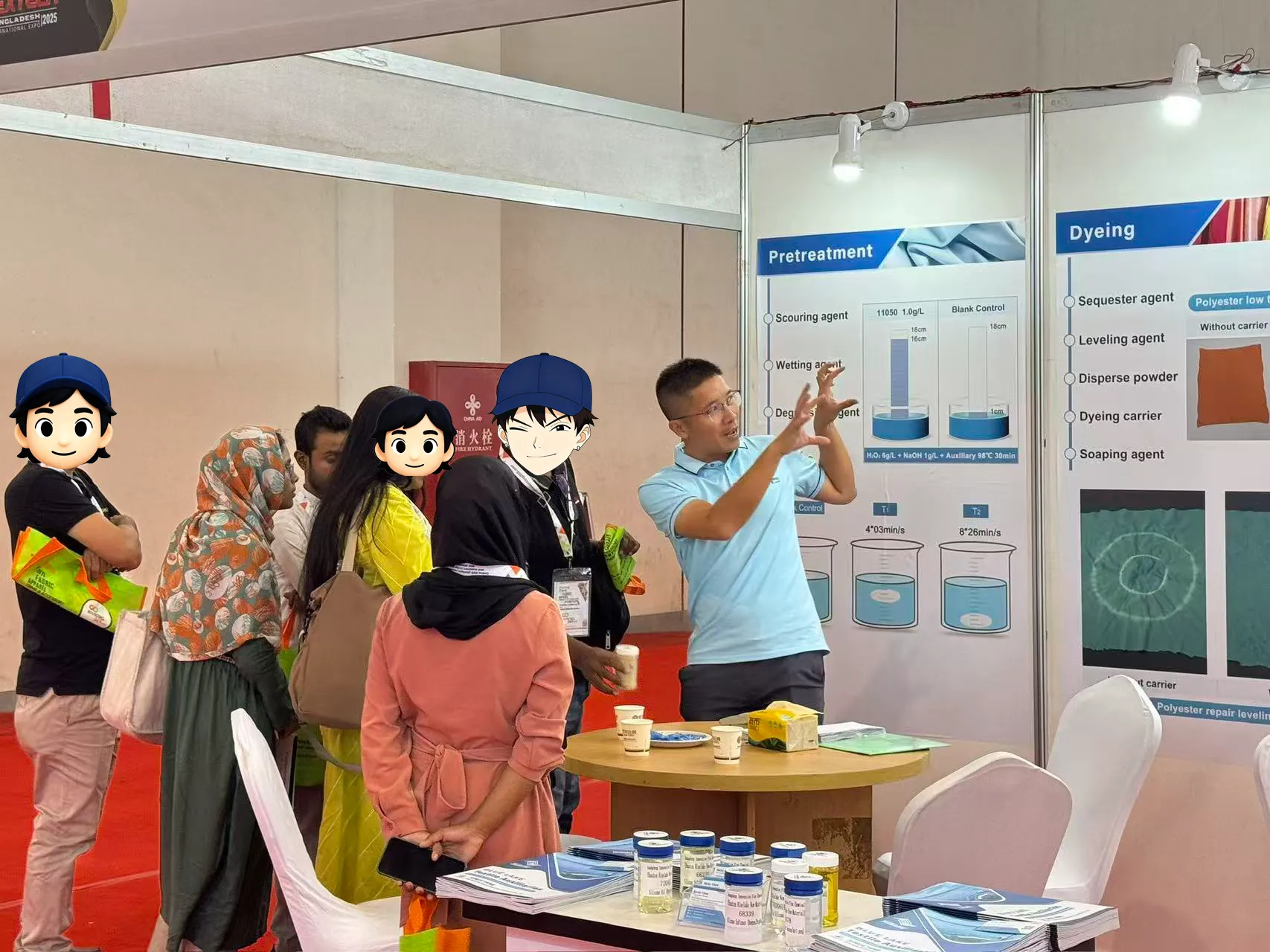 Wonderful Review｜BLUELAKECHEM Made Its Appearance on The 48th Dye+Chem Bangladesh International Expo 2025