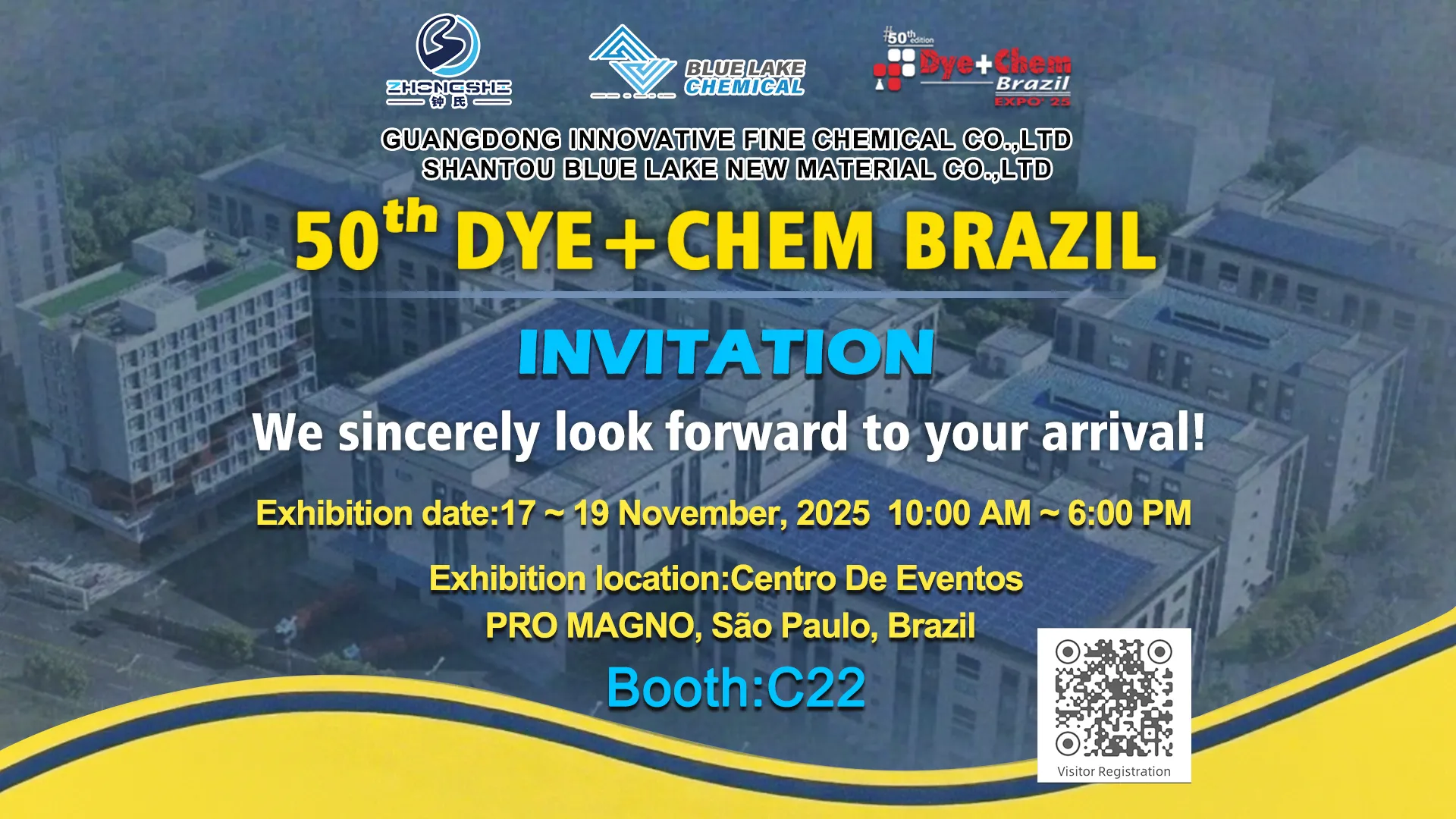 The 50th DYE+CHEM BRAZIL International EXPO 2025