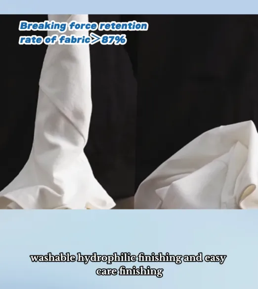 Washable Quick Drying Resin Imparts Fabrics Long-lasting Dry Handle and Higher Durability