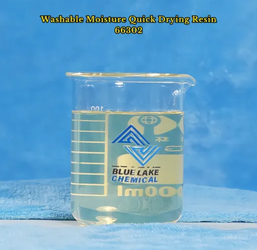 Washable Quick Drying Resin Imparts Fabrics Long-lasting Dry Handle and Higher Durability