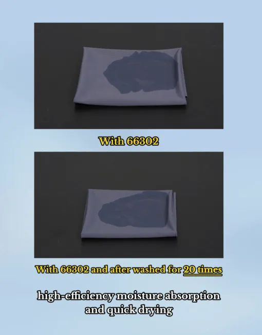 Washable Quick Drying Resin Imparts Fabrics Long-lasting Dry Handle and Higher Durability