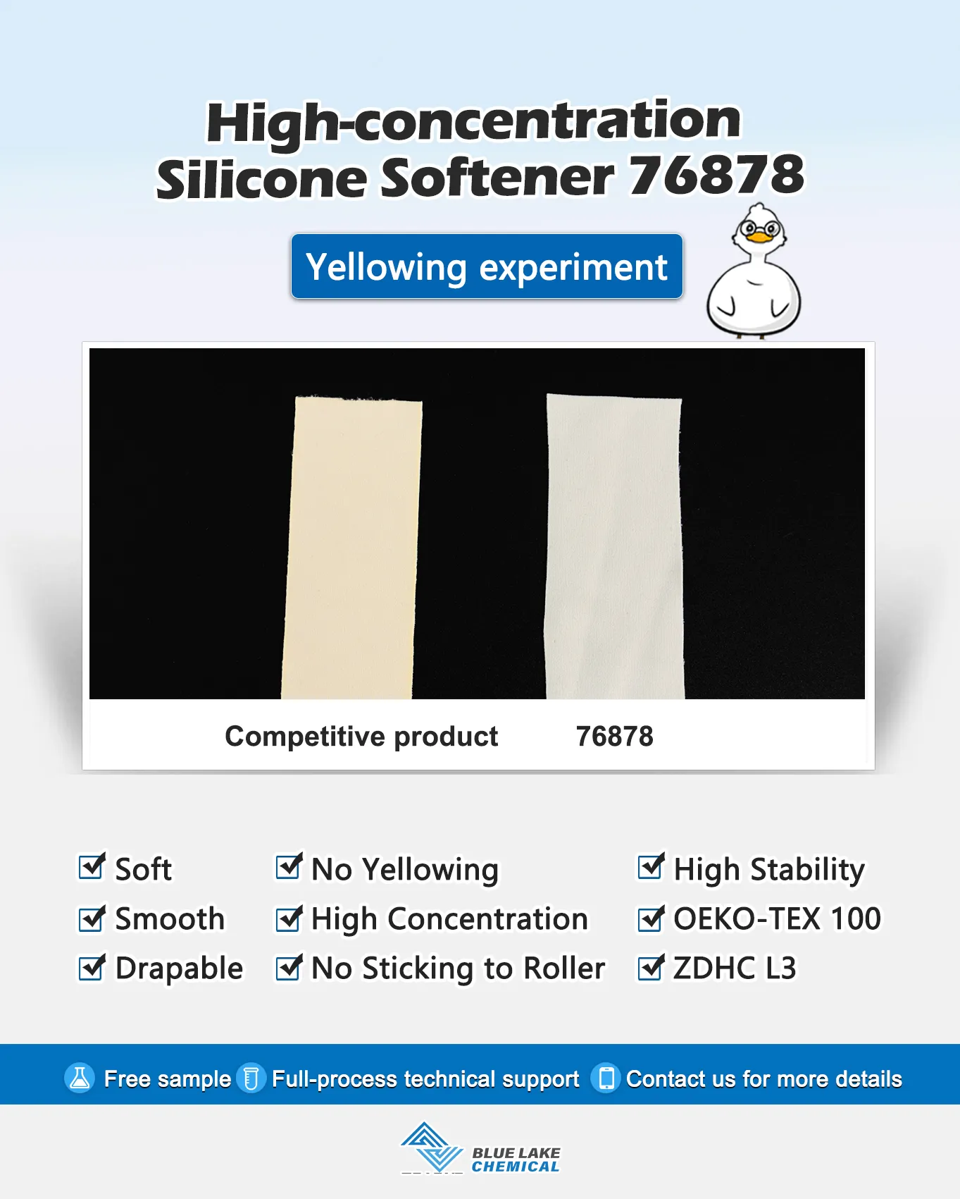 High-concentration Silicone Oil Softener An Ideal Choice for Improving Handle and Production Stability