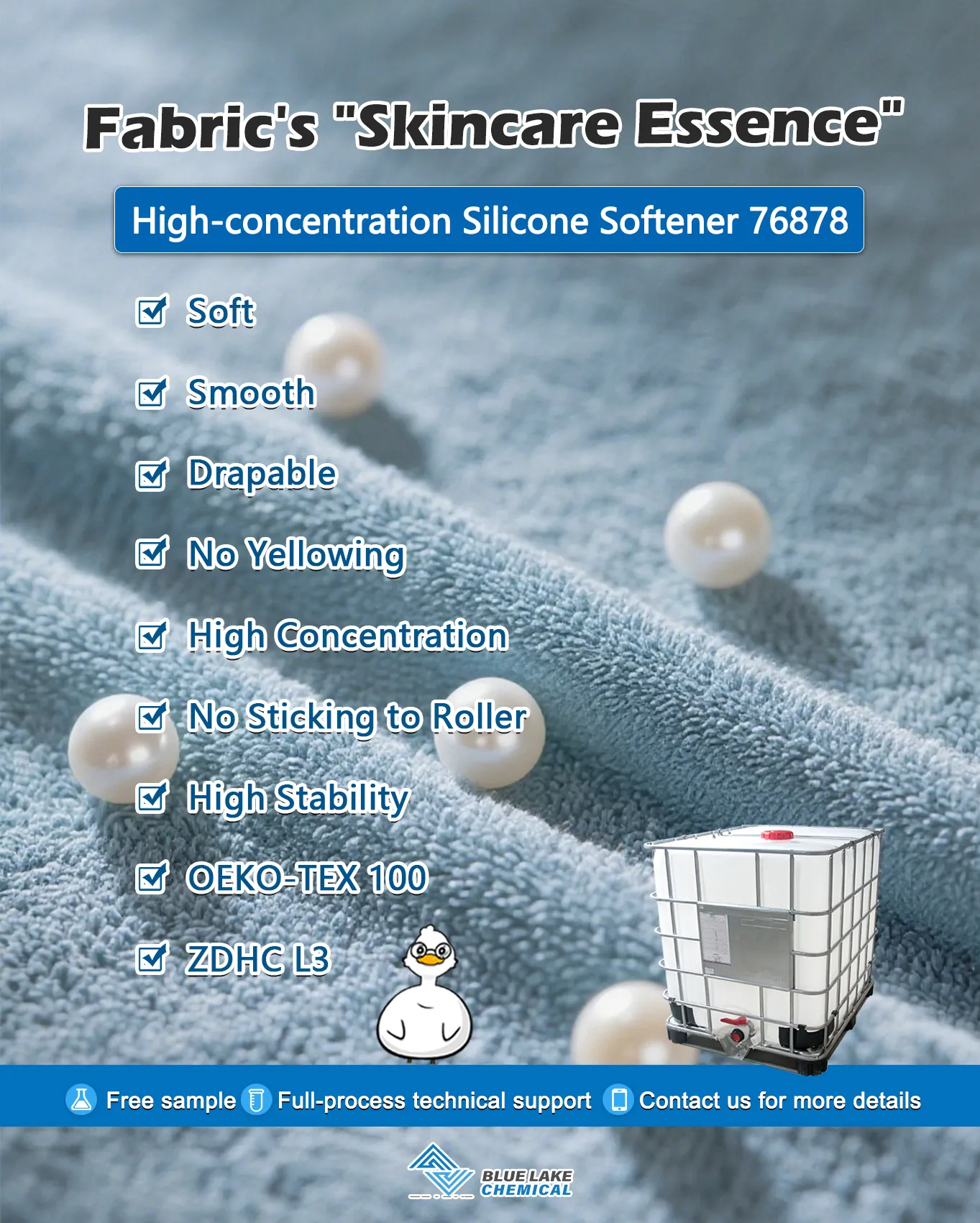 High-concentration Silicone Oil Softener An Ideal Choice for Improving Handle and Production Stability