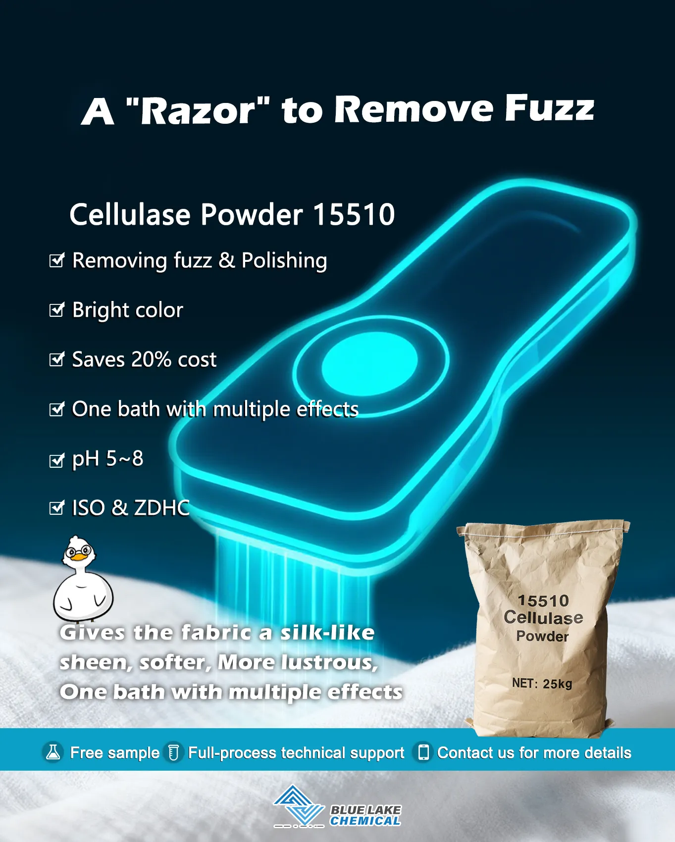 Neutral Bio-Polishing Enzyme